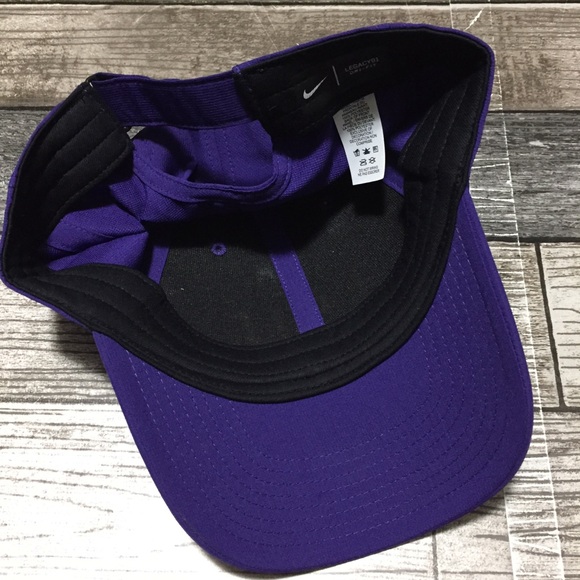 Nike Legacy 91 Dri Fit LSU Tigers Hat One Size Lightweight Strapback Polyester - Picture 7 of 9